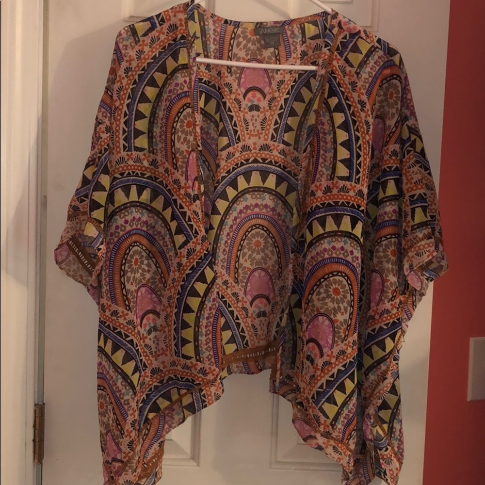 Multi-Colored Kimono